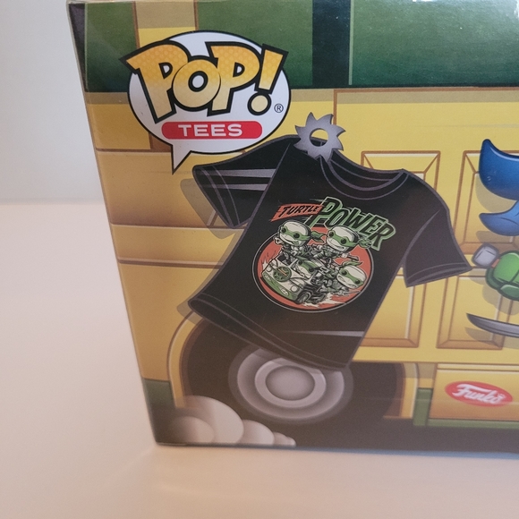 Funko Pop! Tees Teenage Mutant Ninja Turtles T-shirt Large ~Turtle Power - Picture 2 of 3